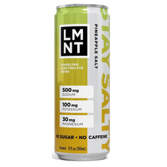 LMNT Zero-Sugar Pineapple Sparkling Electrolyte Drink - 12 fl oz